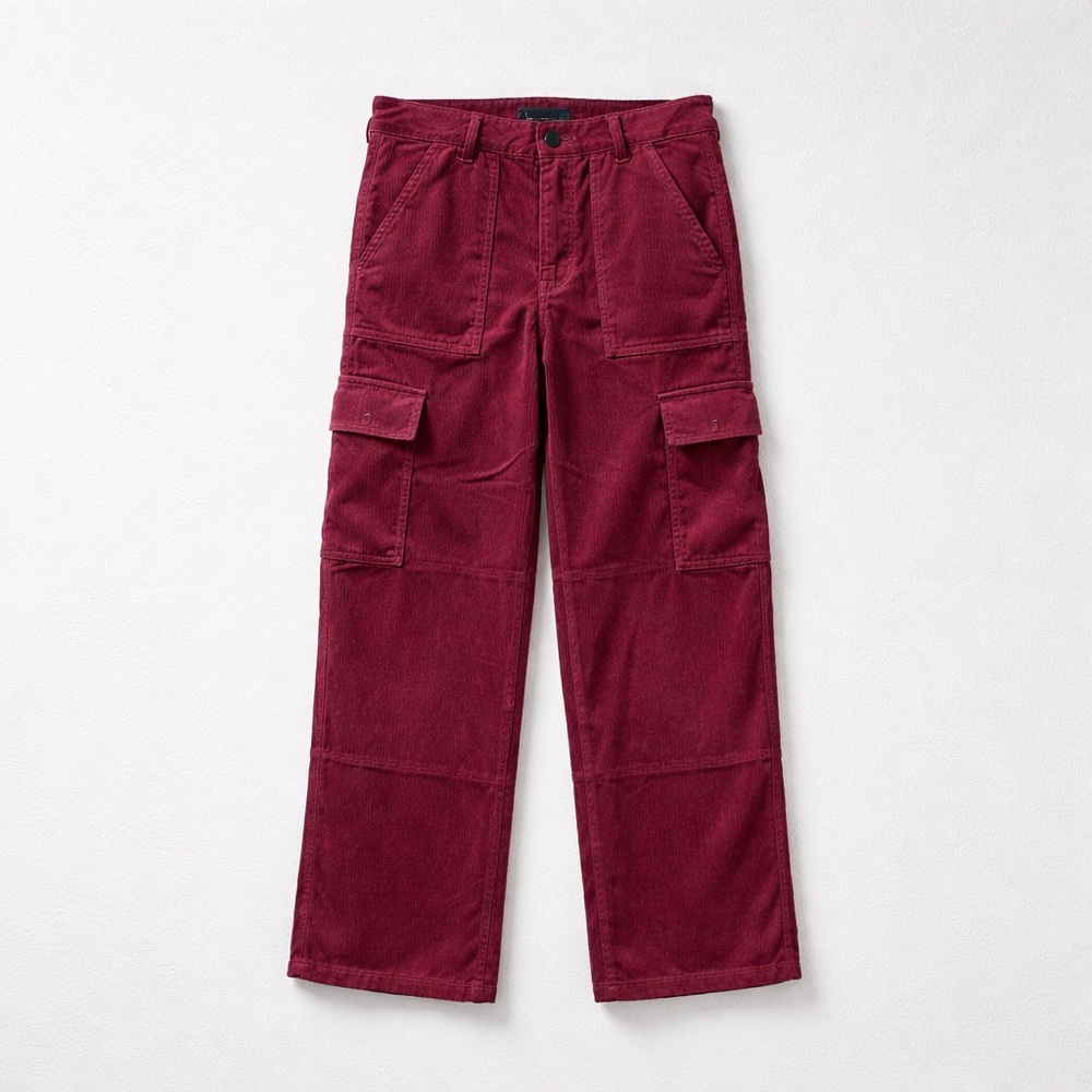 Rust Cord Cargo Pants 1sz